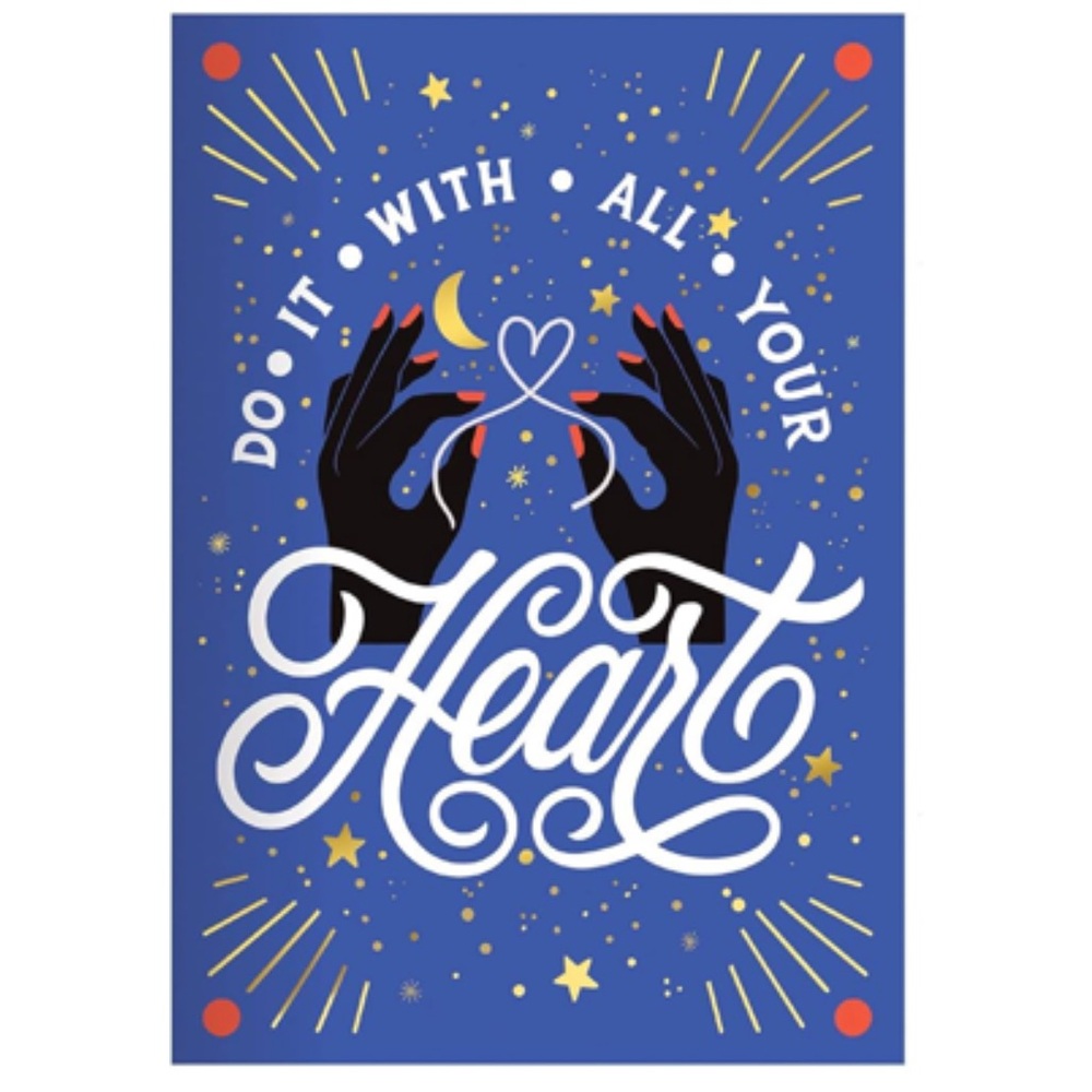 New Do It With All Your Heart A5 Undated
Planner